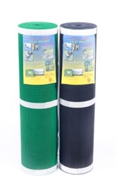 [1000224] ตาข่ายหกเหลี่ยม PVC 9มม.x90ซม.x30ม. สีเขียว