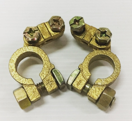 [1000251] ขั้วแบตเตอรี่แพ็คทองเหลือง ไม่ชุป VK