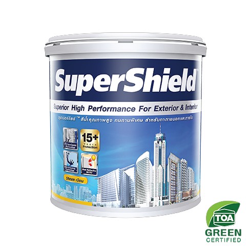 [1007819] สีน้ำ ซุปเปอร์ชิลด์ เนียน ภายนอก 2.5กล. เบส C TOA