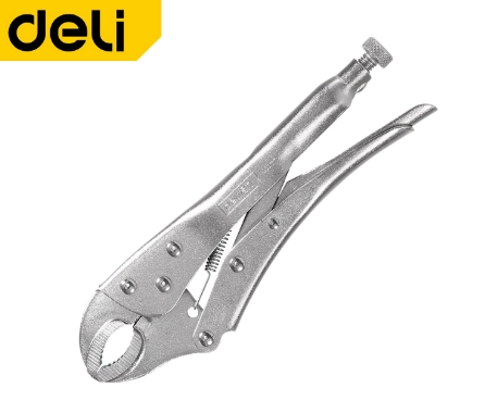 [1000553] คีมล็อคปากโค้ง 10" EDL2001 220mm DELI+