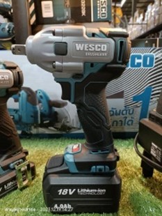 [1008110] บล็อคไร้สาย+แบต 18V/4Ahx1 WS2407 WESCO=