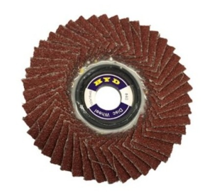 [1008216] จานผ้าทราย หลังอ่อน 4 เบอร์ 40 HYD