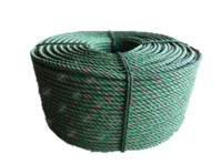 [1008263] เชือกไนล่อน 10 มิล ยาว 200ม. สีเขียวขี้ม้า