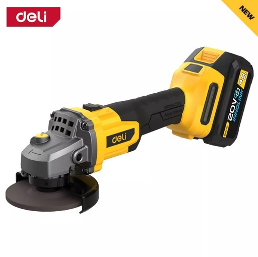 [1008361] เครื่องเจียรไร้สาย 4" 20V EDC600 DELI+