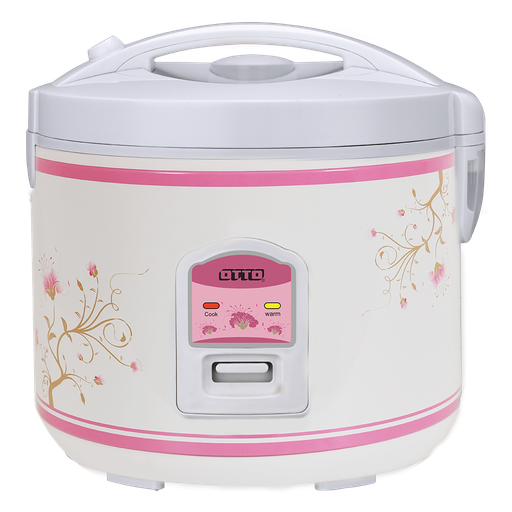 [1008573] หม้อหุงข้าวอุ่นทิพย์เคลือบ 1.8 ลิตร CR - 180 T OTTO