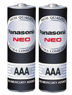 [1008581] ถ่าน PANASONIC NEO AAA R03NT/2SL แพ็ค 2 ชิ้น
