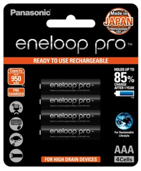 [1008589] ถ่าน PANASONIC ENELOOP PRO AAA BK-4HCCE/4BT แพ็ค 4 ชิ้น