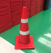 [1009601] กรวยจราจรอย่างดี ขนาด 70 cm