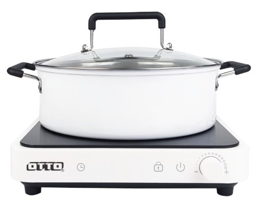 [1009660] เตาแม่เหล็กไฟฟ้าพร้อมหม้อชาบู GI - 825 A OTTO