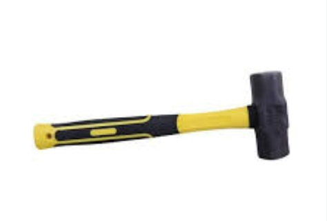 [1000646] ค้อนปอนด์ทุบหินด้ามไฟเบอร์ 1 kg EDL447010 DELI+