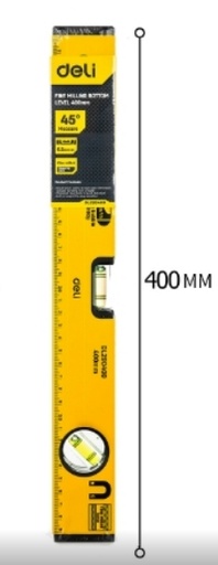 [1000661] ระดับน้ำ 400mm Aluminum พร้อมแถบแม่เหล็ก EDL290400 DELI+