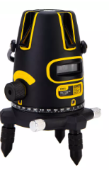 [1000672] เครื่องวัดระยะเลเซอร์ 5 เส้น EDL332305 แสงสีเขียว DELI+